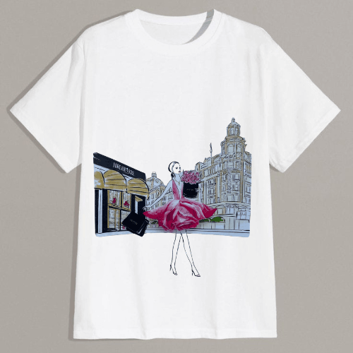 تيشيرت ابيض  white t-shirt